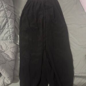 Elizabeth Suzann Black Wide-Leg Trousers